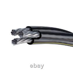 FOURNITURE ÉLECTRIQUE DE NASSAU 225' 6-6-6 Erskine Aluminium URD Triplex Enfouissement direct