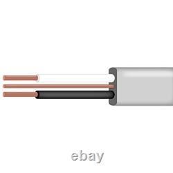 Fil 10/2 UF-B, câble d'alimentation souterrain et câble d'enfouissement direct (75 pieds)