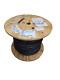 Fil Belden 3107db 22awg, 2 Paires, Blindé Noir, Câble D'enterrement Direct, 500 Pieds