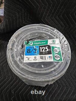 Fil/Câble d'alimentation souterrain de 125 pi 8/3 UF-B WG pour enterrement direct