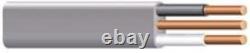 Fil UF-B 10/2, câble d'alimentation souterrain et de mise à la terre directe (coupe de 150 pieds) C