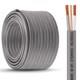 Fil Uf-b 12/2 De 100 Pieds, 100 % Cuivre Pur, 12 Awg, 2 Connecteurs, Enfouissement Direct