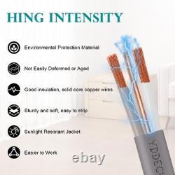 Fil UF-B 14/2 100FT 100% Cuivre Pur 10AWG 2 Connecteurs Enterré Directement Electrique