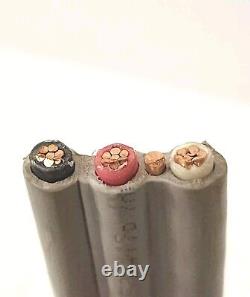 Fil d'alimentation souterrain 75 pi. 8/3 UF-B WG Southwire pour enterré direct 8 AWG UFB