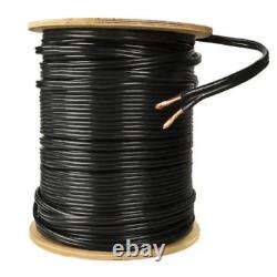 Fil d'éclairage paysager basse tension 14/2 pour lampes d'extérieur enterrées directement