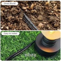 Fil d'éclairage paysager basse tension, câble d'enfouissement direct extérieur, 12/2 250 pi