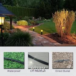 Fil d'éclairage paysager basse tension, câble d'enfouissement direct extérieur, 12/2 250 pi