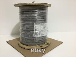 Fil d'enfouissement direct de 500' 12/2 Kalas Mfg Câble souterrain avec gaine plate de mise à la terre