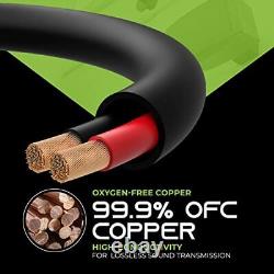 Fil de haut-parleur 16/2 (250 pieds) Calibre 16AWG Enterrement direct en extérieur dans le sol/en