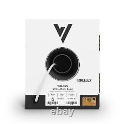 Fil de haut-parleur Voltive 16/2 CL3 encastré dans le mur/enfouissement direct OFC 250 pieds blanc