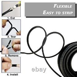 Fil de lumière basse tension pour l'aménagement paysager extérieur Enterré directement sous terre Low-E