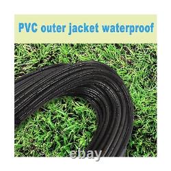 Fil de lumière de paysage à basse tension 12/2, câble de enterré direct extérieur, 12 AWG