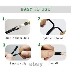 Fil de lumière de paysage extérieur à enfouir directement sous terre circuit basse énergie C