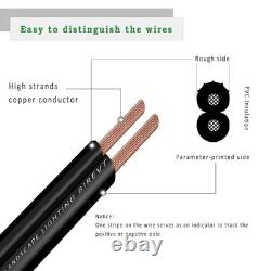 Fil de paysage à basse tension pour éclairage extérieur, enterré directement, souterrain, faible émission.