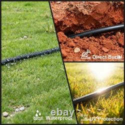 Fil de sprinkler SYSTON 18/5 en cuivre plein, fil d'irrigation à faible tension pour enterrement direct