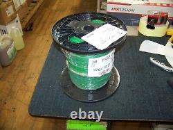 Fil de traçage AWG 10, enveloppe directe enterrée de 30 miL PE Vert, solide ROHS, bobine de 1000 pieds 1030PE52.