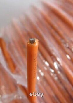 Fil de traçage KRIS-TECH 12-AWG pour enfouissement direct fil de traçage orange en cuivre plein/revêtu