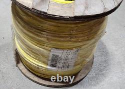 Fil de traçage solide en cuivre de calibre 12AWG Kris Tech PE45 SOL jaune 1500 pieds ENTERREMENT DIRECT