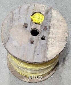 Fil de traçage solide en cuivre de calibre 12AWG Kris Tech PE45 SOL jaune 1500 pieds ENTERREMENT DIRECT