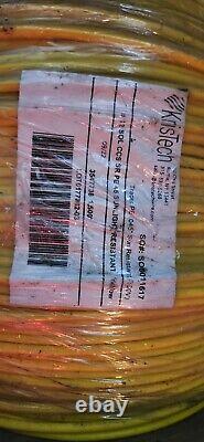 Fil de traçage solide en cuivre de calibre 12AWG Kris Tech PE45 SOL jaune 1500 pieds ENTERREMENT DIRECT