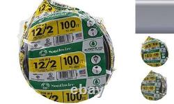 Fil extérieur 12/2WG UF en bobine de 100 pieds, approuvé pour le câblage enterré direct, fil de 100 pieds