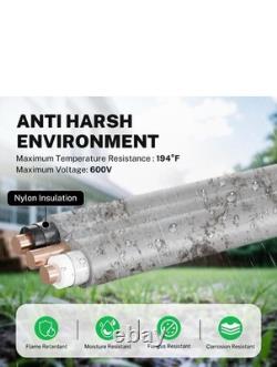 Fil extérieur Firmerst 150ft UF-B 12/2 pour enterrement direct 600 volts avec terre