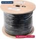 Marslg 12 Awg 2 Conducteurs 12/2 En Cuivre Multibrins Noir Pour Basse Tension, Enfouissement Direct La