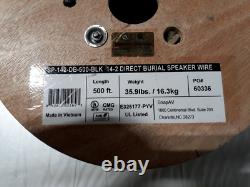 RiteAV 14/2 AWG Fil de Haut-Parleur pour Enterrement Direct UV 105 Brins 500 pieds