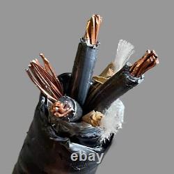 SOUTHWIRE Câble en cuivre MC Flex noir à enfouir 8/3 (150 pi) (Neuf Autre)