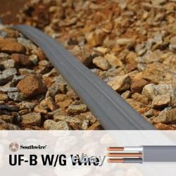 Southwire 13054226 fil UF 14/2WG de 100 pieds, approuvé pour l’installation en enfouissement direct