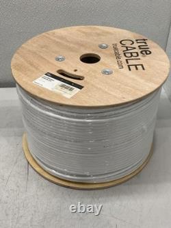 TrueCable Cat6 Câble Ethernet blindé pour enfouissement direct 1000ft Blanc 6ESCMXWHT-1Krl