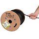 Vrai Câble Cat6 à Enterrement Direct, Rembourré De Gel, 500 Pieds, Noir, étanche, Cmx