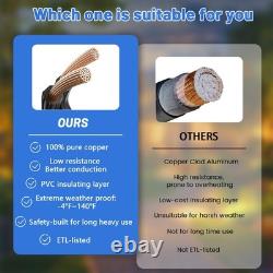 ZONEGRACE Fil de paysage basse tension 10 Gauge 10/2 pour éclairage AWG enterrement direct