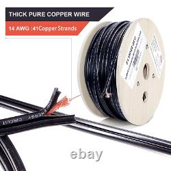 'Zonegrace 14AWG 2-Conductor 14/2 Fil direct enterré pour éclairage paysager basse tension'